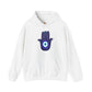 Blue Hamsa Hand Hoodie