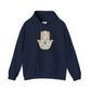 Silver Hamsa Hand Hoodie