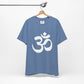 White Simple Om Art T-shirt
