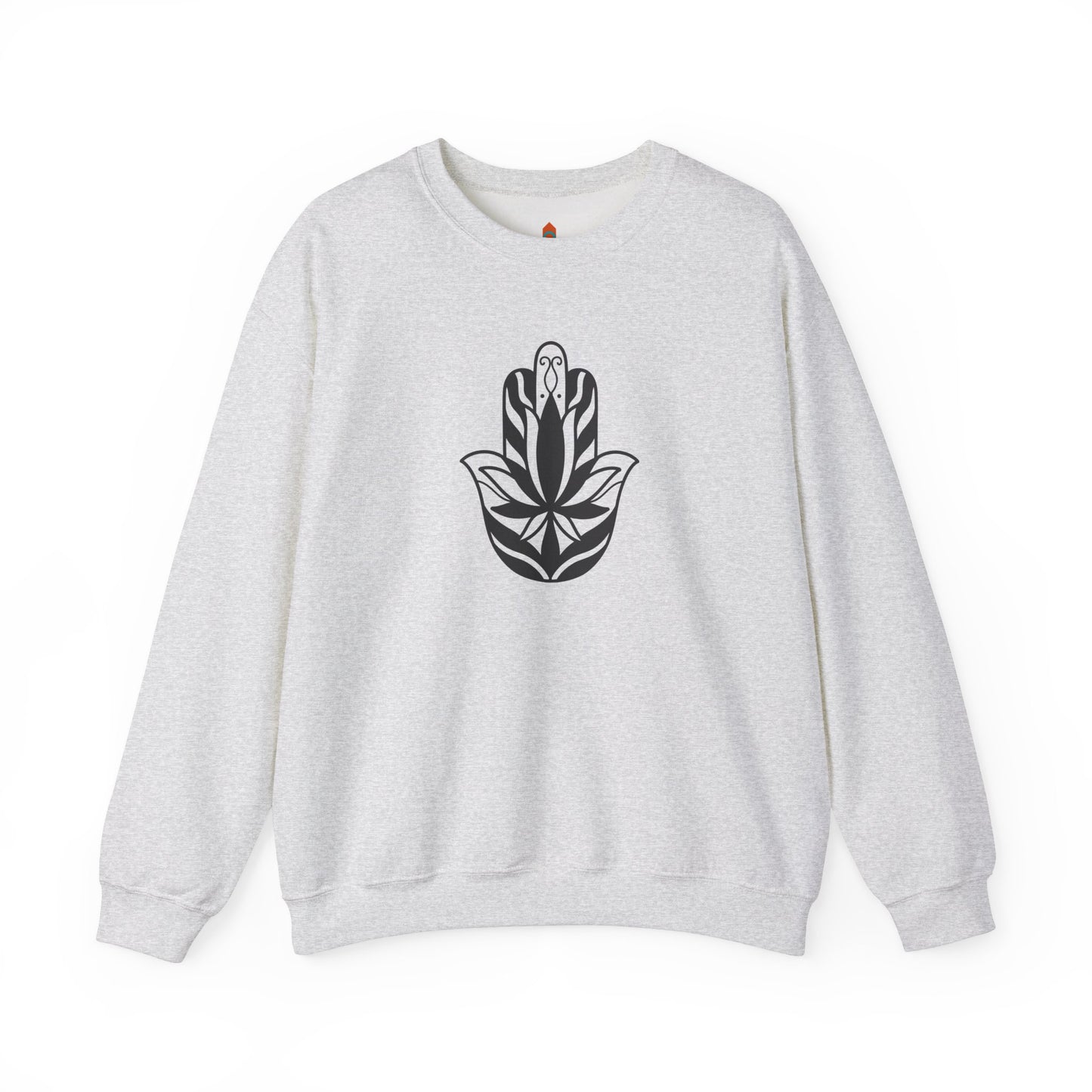 Hamsa Lotus Hand Sweatshirt