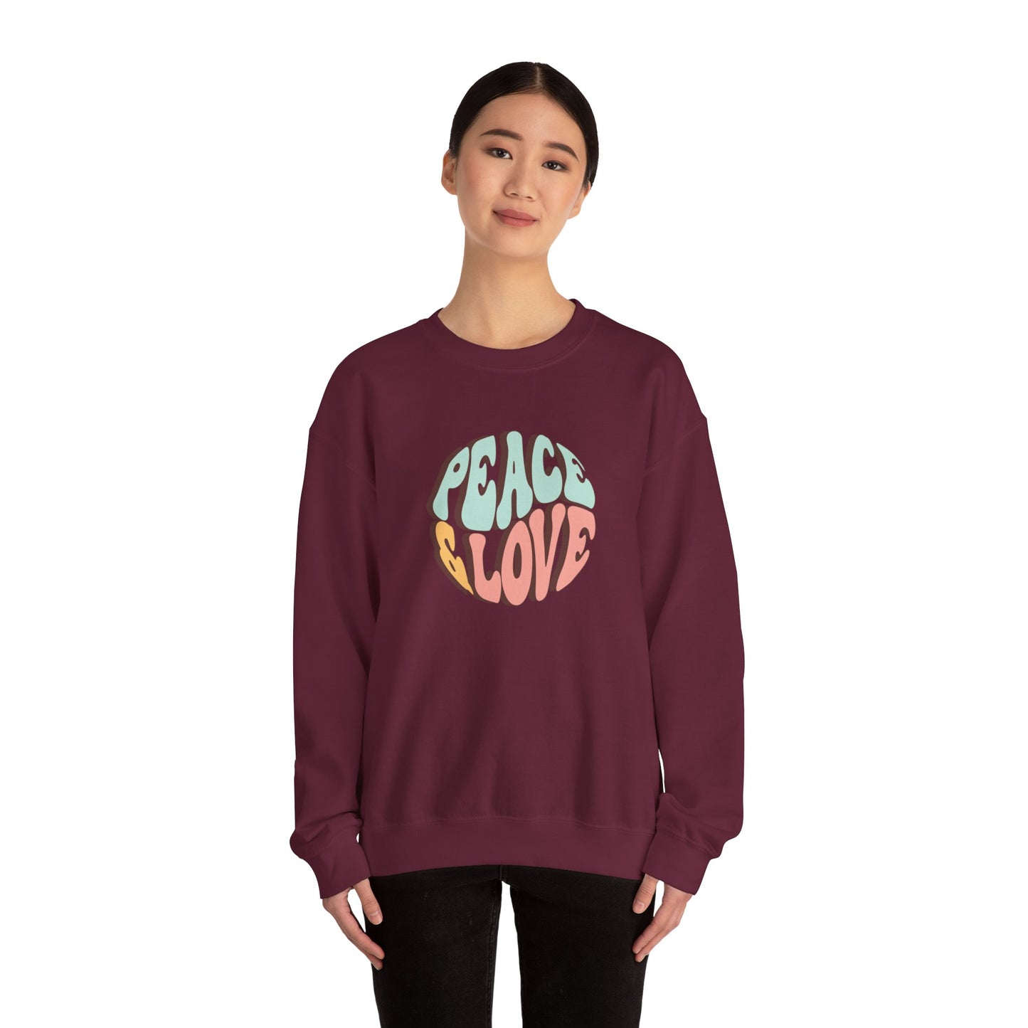 Peace and Love Sweatshirt