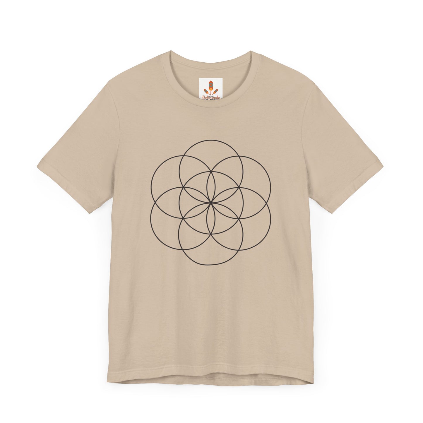 Minimalistic Flower of Life T-shirt