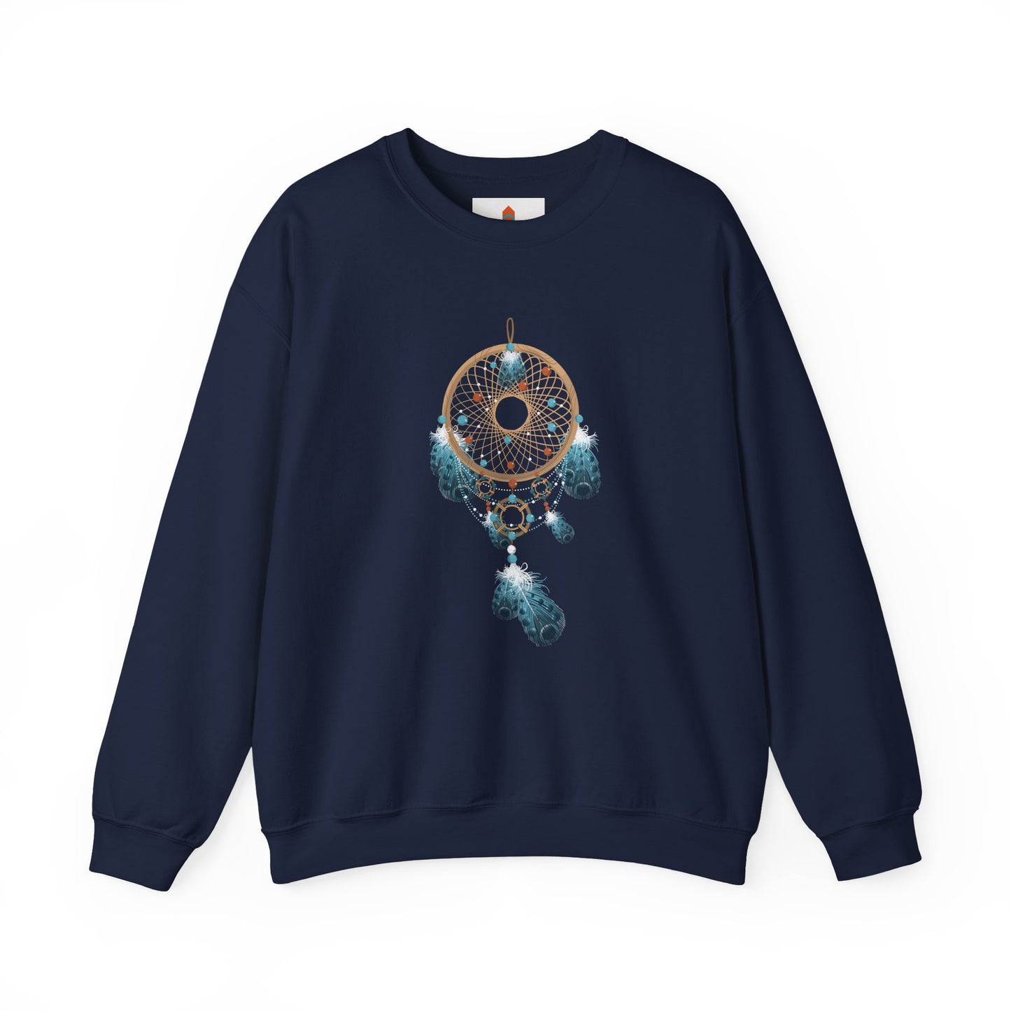 Turquoise and Brown Dream Catcher Sweatshirt