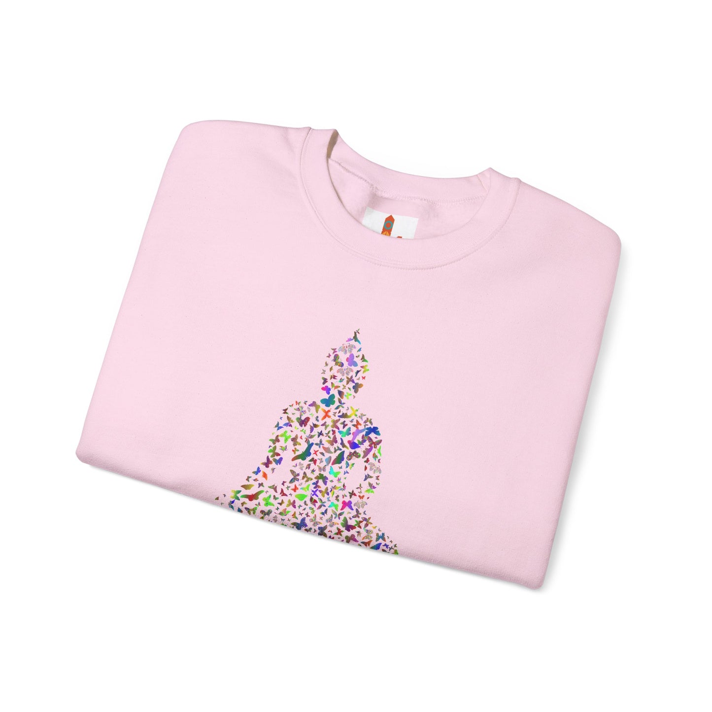 Colorful Buddha Design Sweatshirt