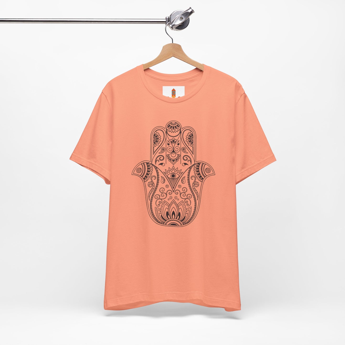 Lotus Flower Hamsa Hand T-shirt