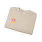 Yellow and Purple Peace Sign Sweatshirt