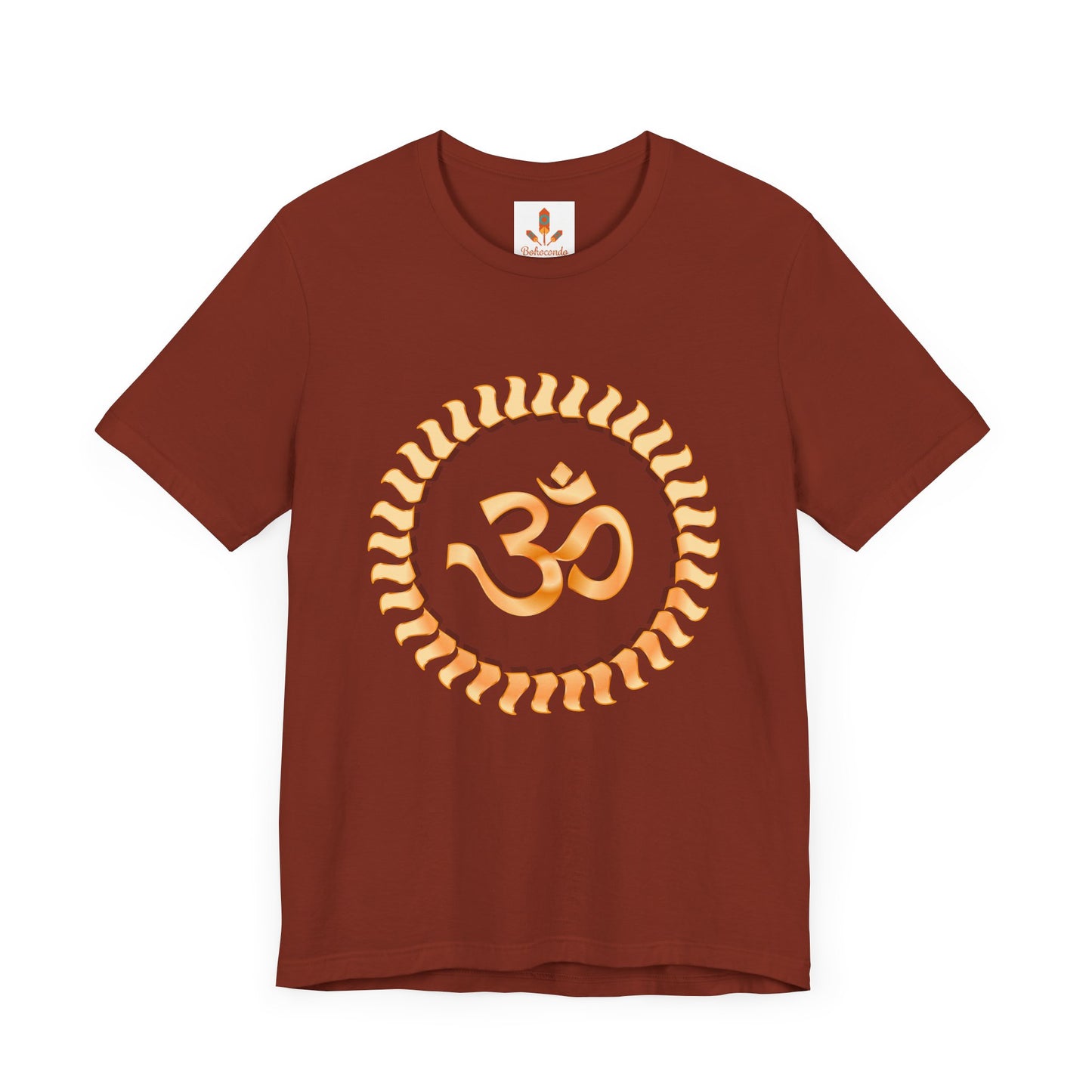 Om in Golden Sun T-shirt