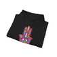 Colorful Fatima Hamsa Hand Hoodie
