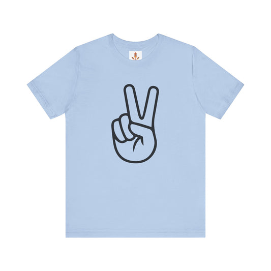 Simple Peace Hand Sign T-shirt