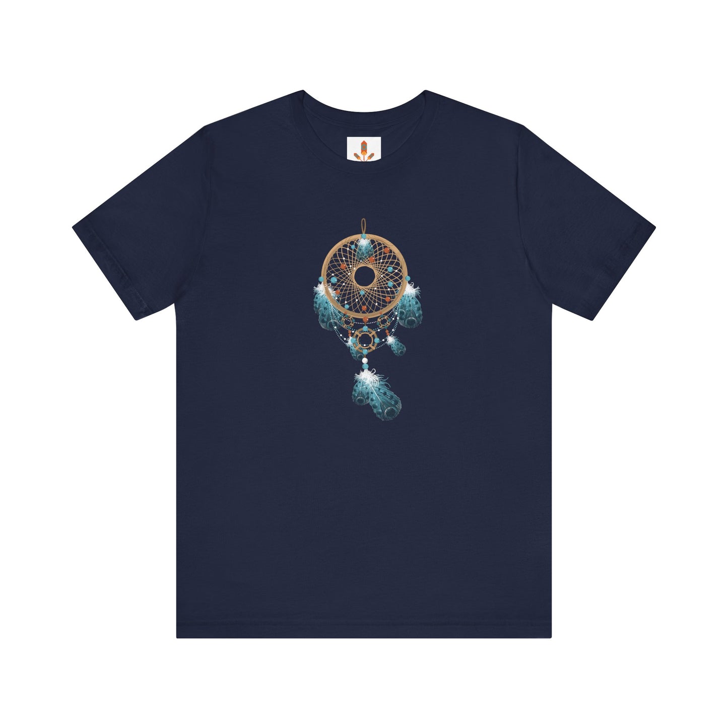 Turquoise and Brown Dream Catcher T-shirt