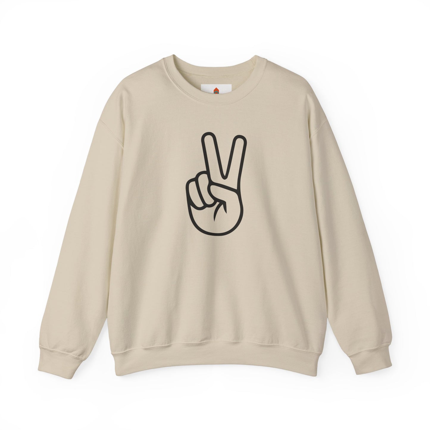 Simple Peace Hand Sign Sweatshirt