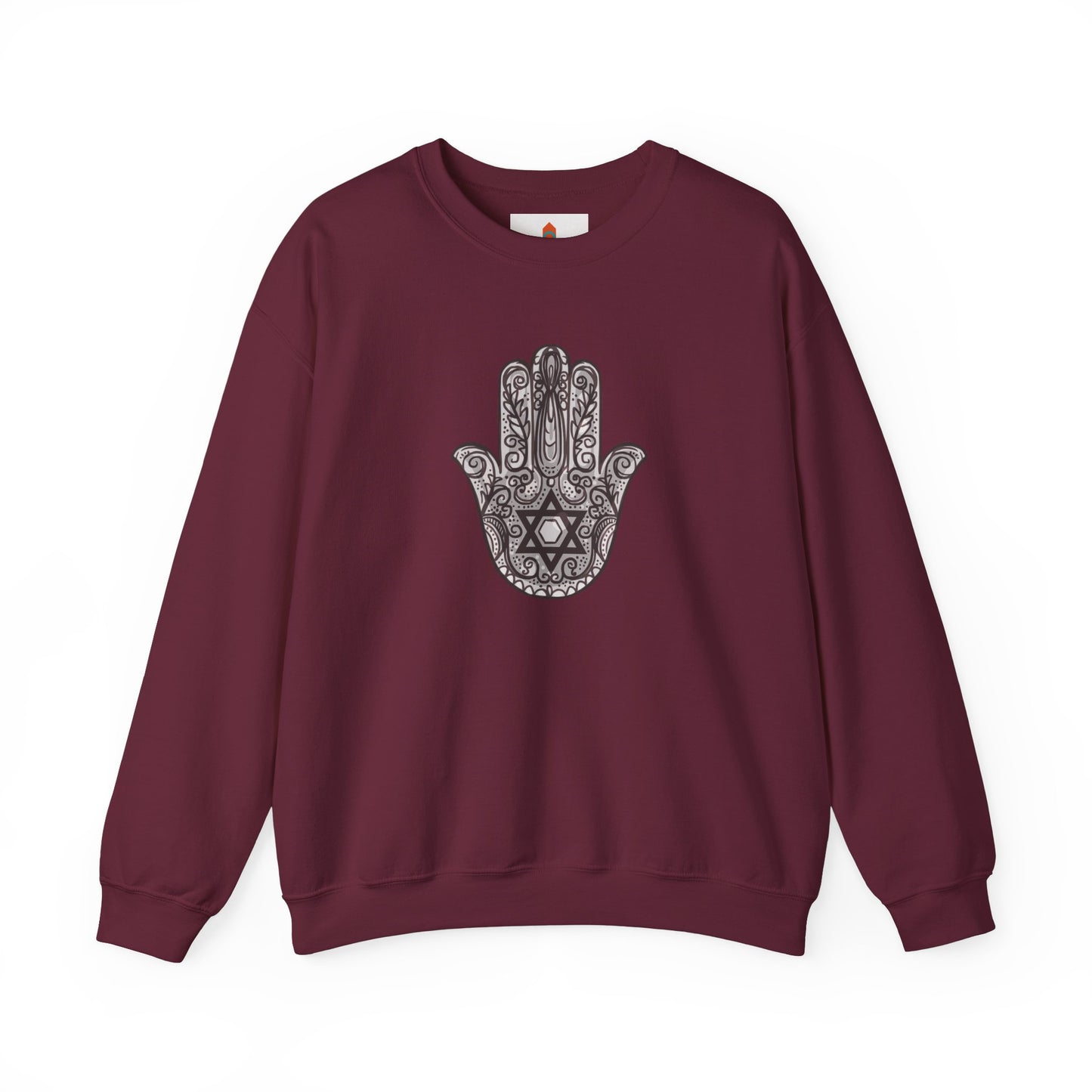 Beautiful Hamsa Hand with Star Sweatshirt