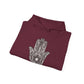 Beautiful Hamsa Hand with Star Hoodie