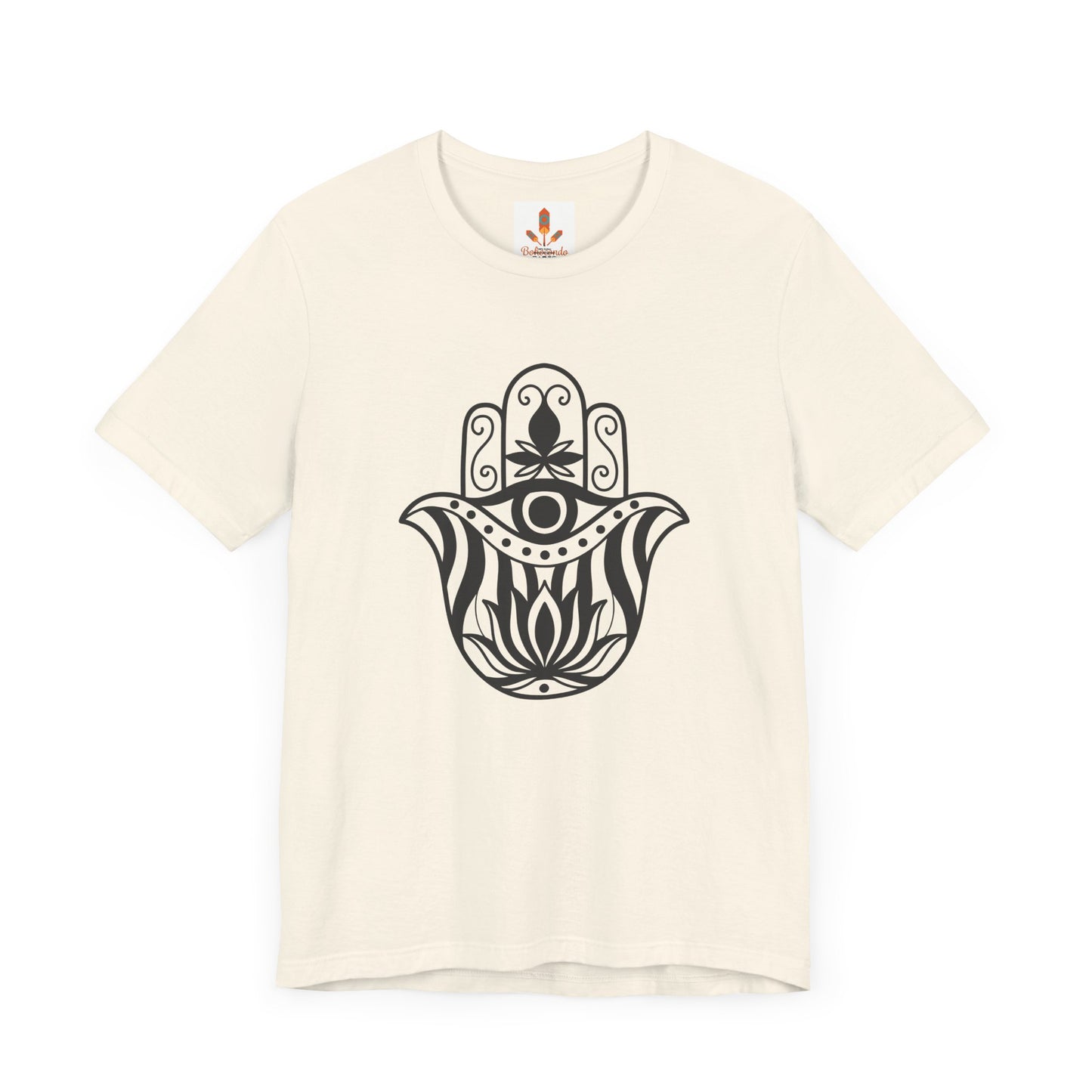 Hamsa Lotus Art T-shirt