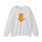 Golden Hamsa Hand with Star of David Sweatshirt
