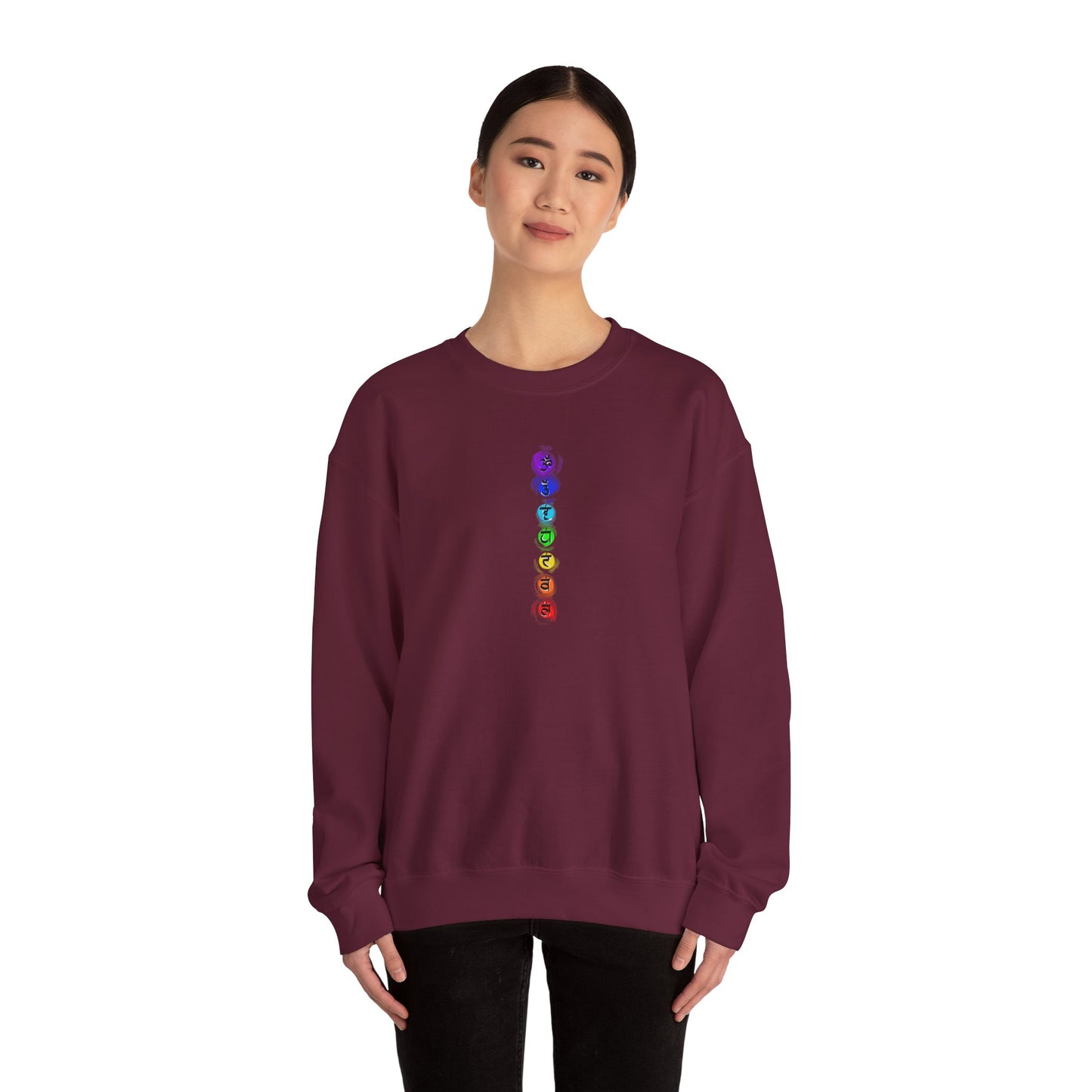 Seven Chakra Symbols Sweatshirt