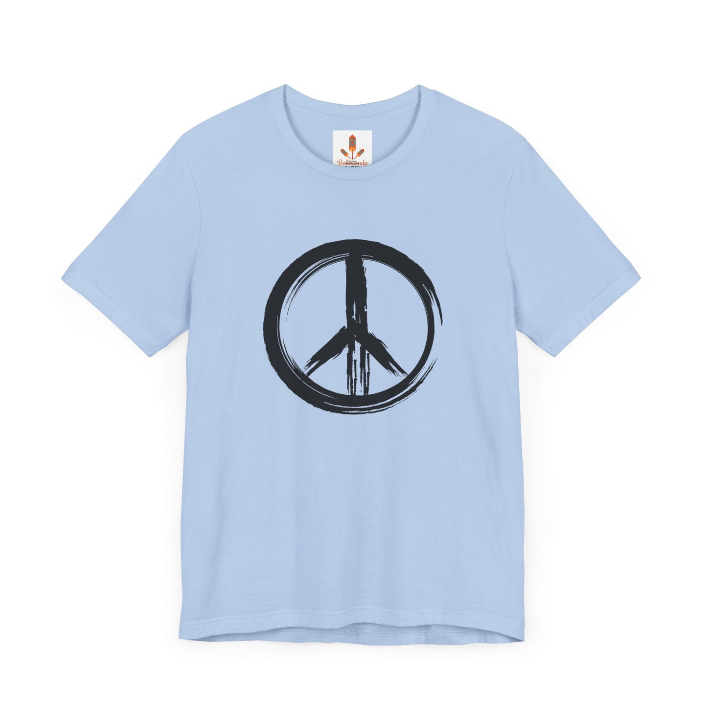 Brush Strokes Peace Sign T-shirt