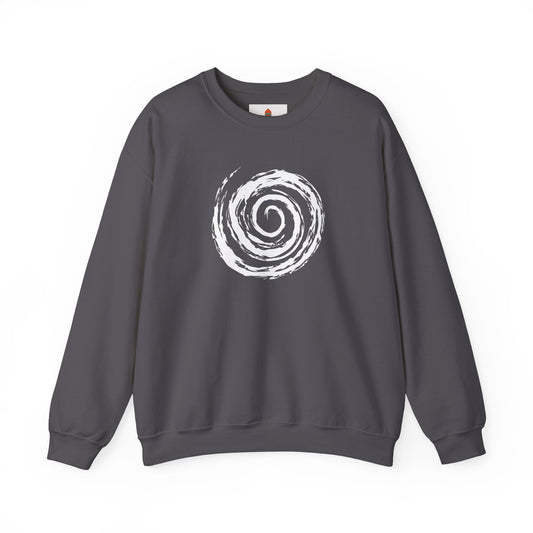 White Spiral of Life Art Sweatshirt