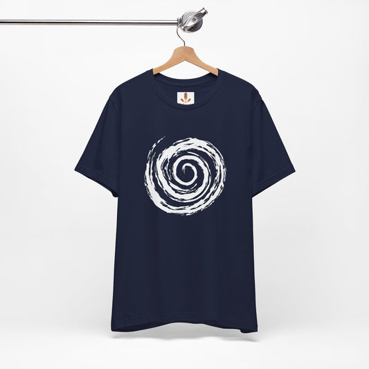 White Spiral of Life Art T-shirt