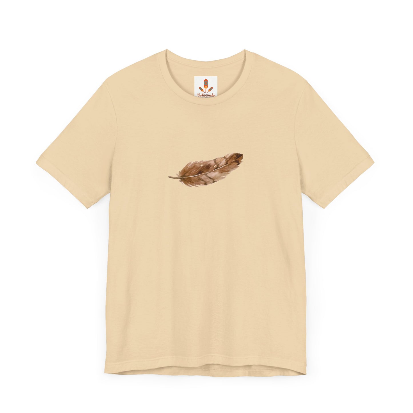 Brown Feather T-shirt