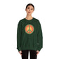 Retro Peace Sign Design Sweatshirt