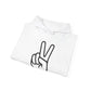 Simple Peace Hand Sign Hoodie
