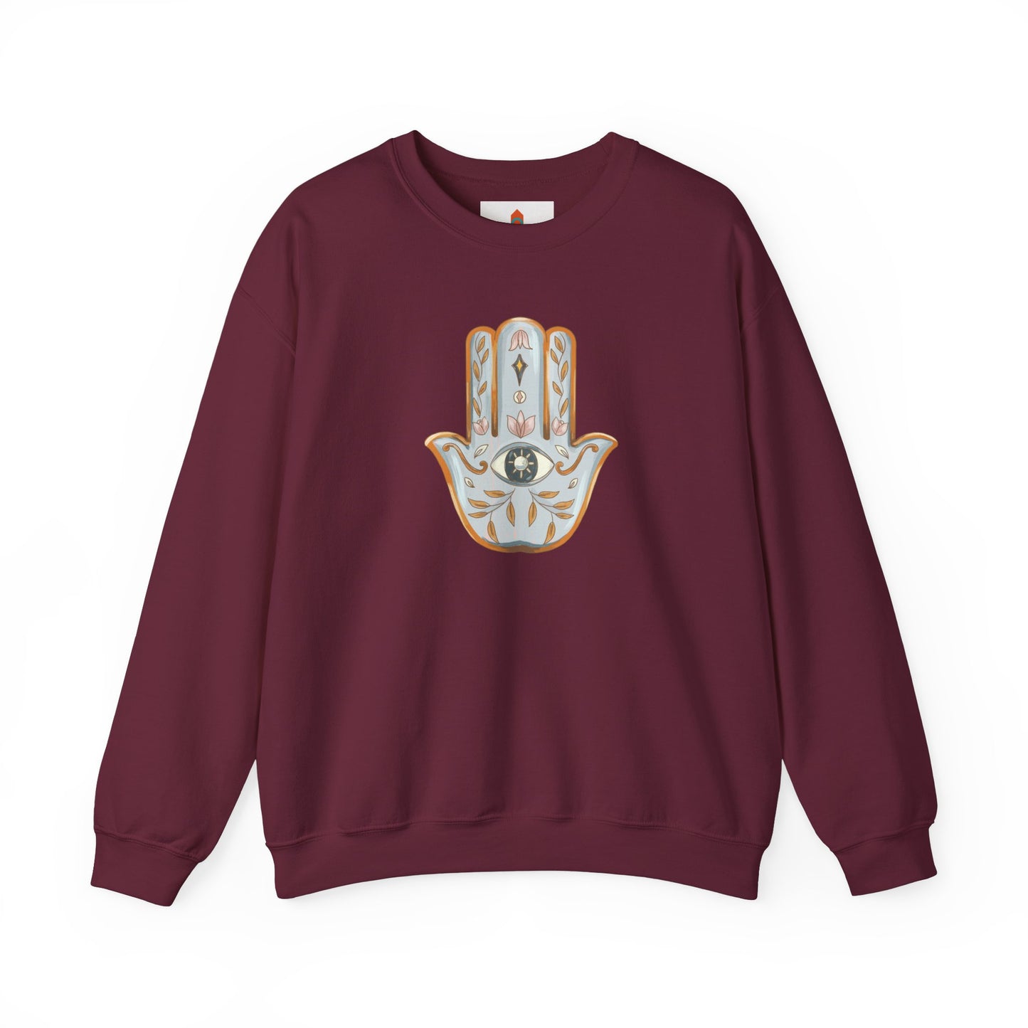 Silver Hamsa Hand Sweatshirt