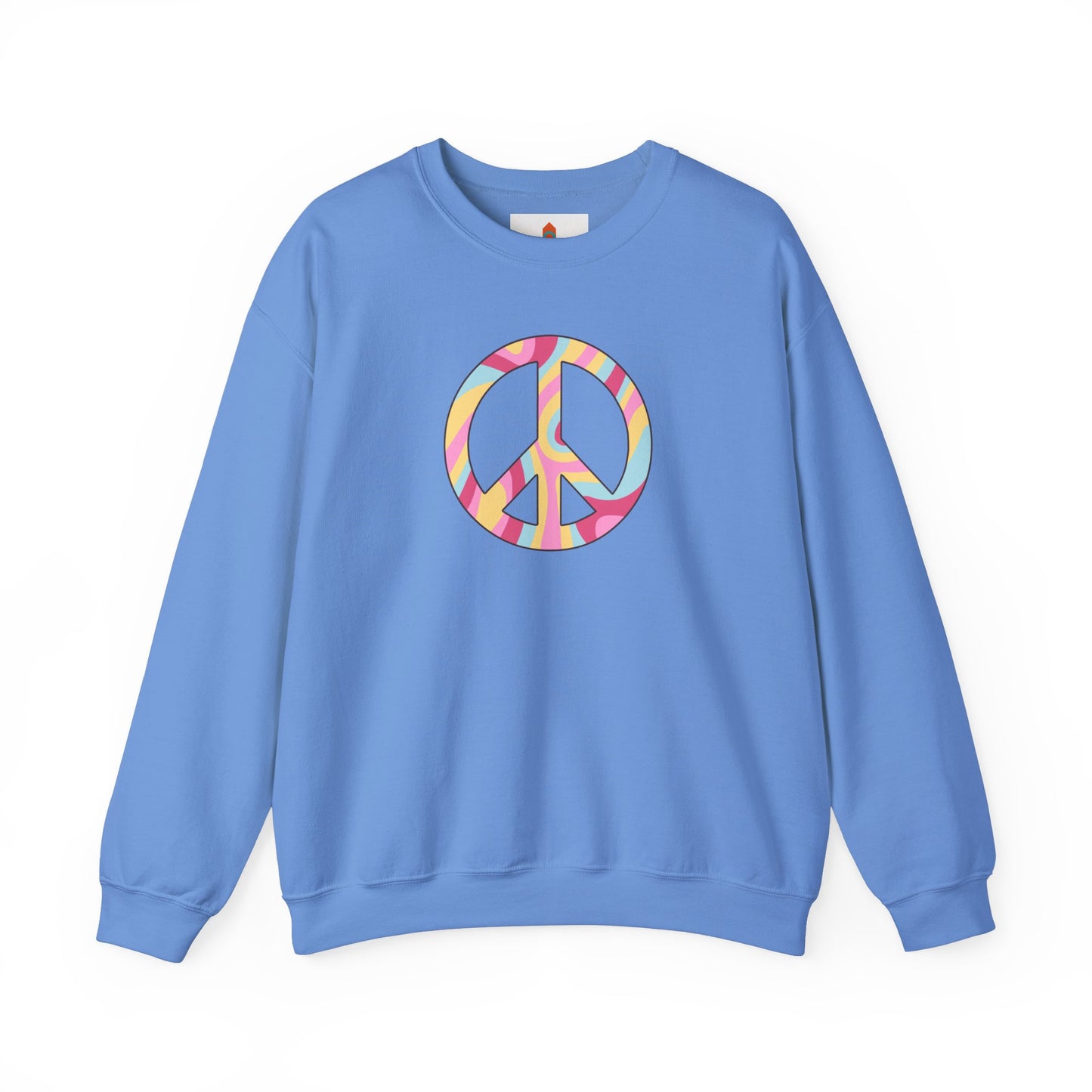 Hippie Peace Sign Sweatshirt