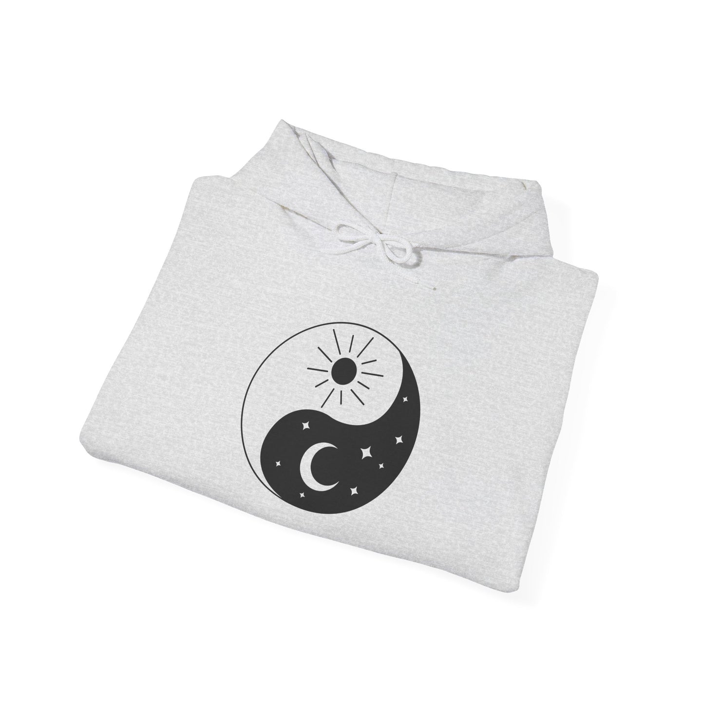 Sun and Moon Yin Yang Hoodie