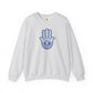 Hamsa Hand with Blue Eye Sweatshirt