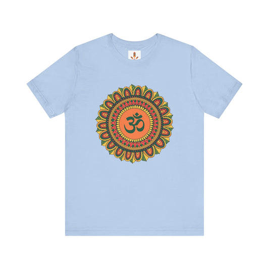 Om Multicolor Mandala T-shirt