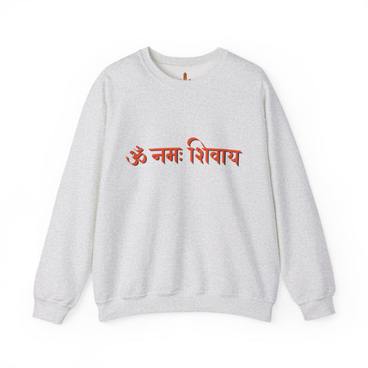 Red Om Mani Padme Hum Sweatshirt