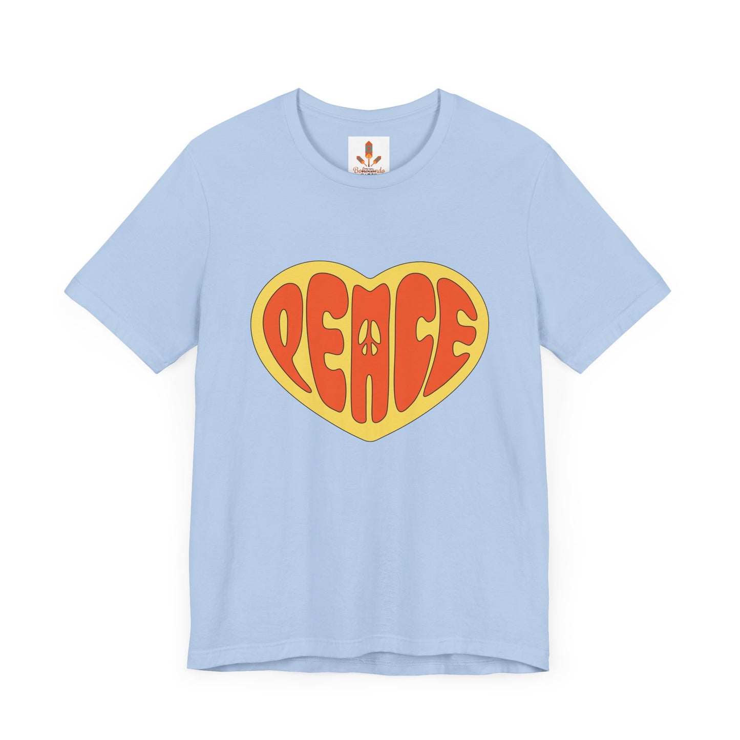 Peace in Heart Design T-shirt