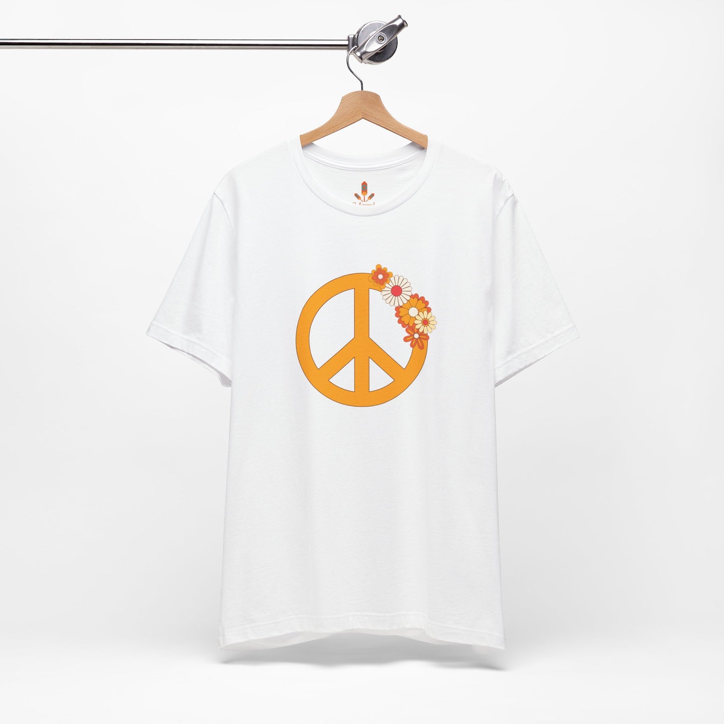 Peace Sign with Flowers T-shirt