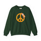 Peace Sign with Flowers Sweatshirt