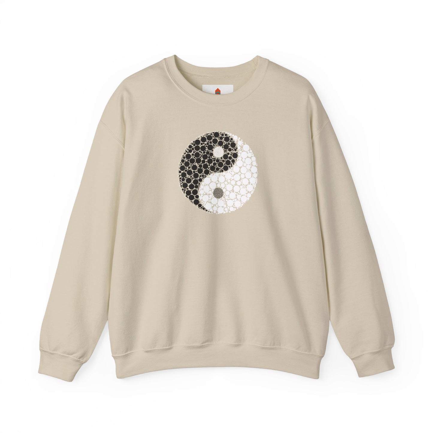 Yin Yang made with Dots Sweatshirt