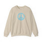 Peace Sign with Water Design Sweatshirt