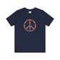 Peace Sign made of Flowers T-shirt