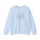 Spiral of Life in Circle Drawing Sweatshirt