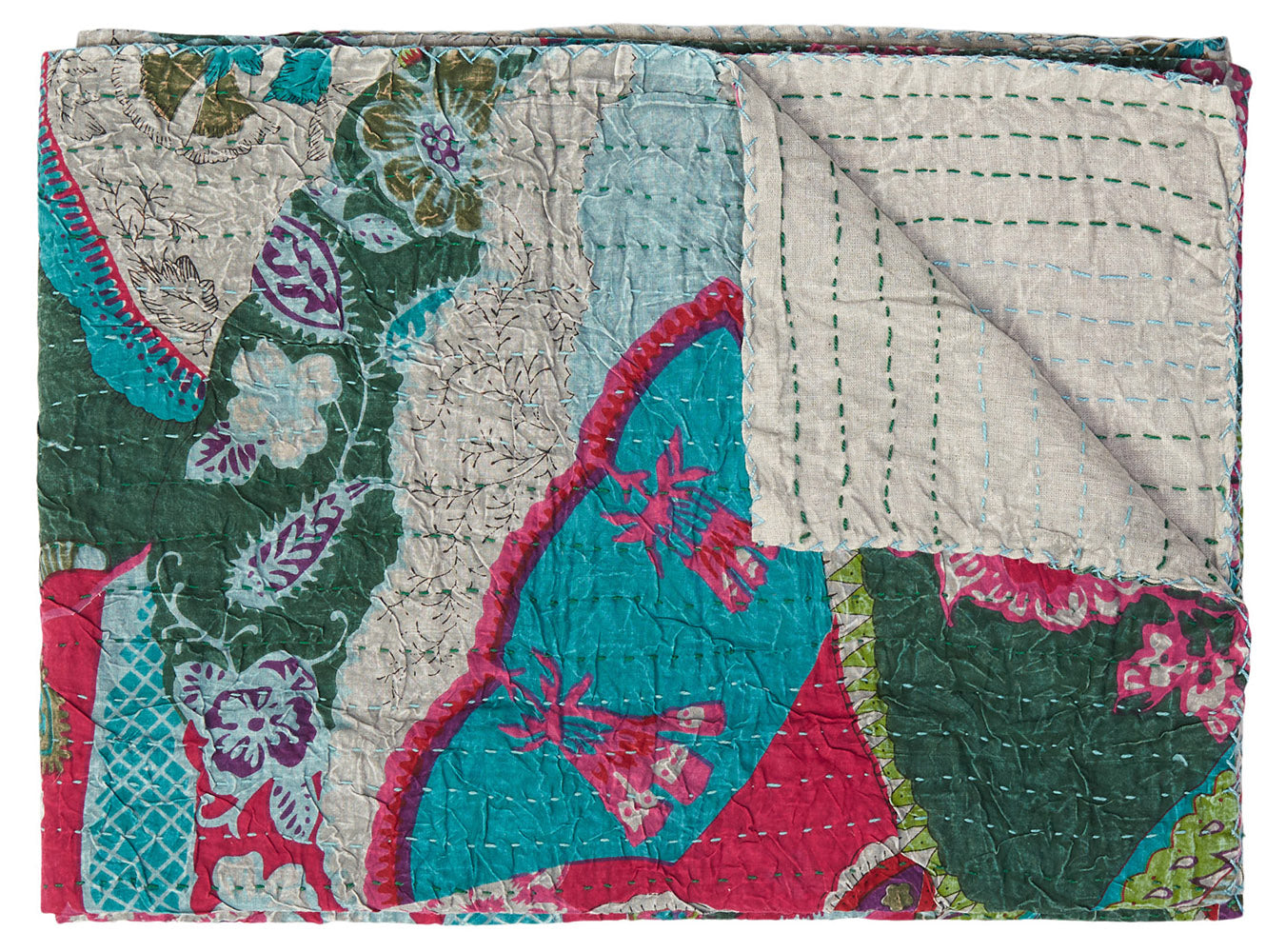 Multi-Colored Bohemian Traditional Throw