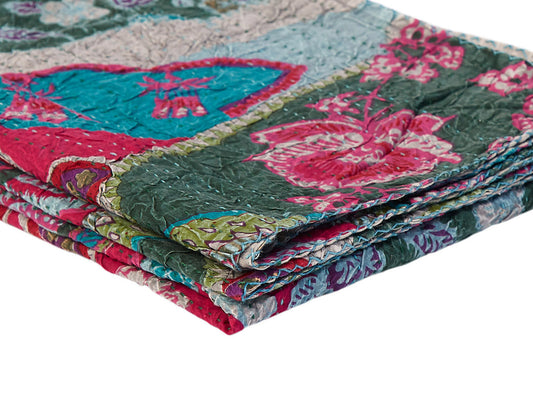 Multi-Colored Bohemian Traditional Throw