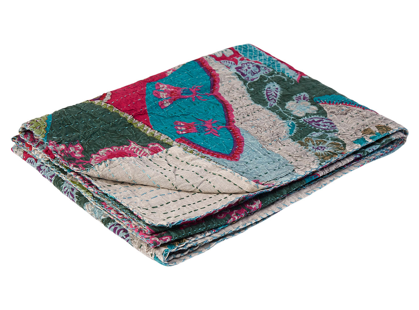 Multi-Colored Bohemian Traditional Throw