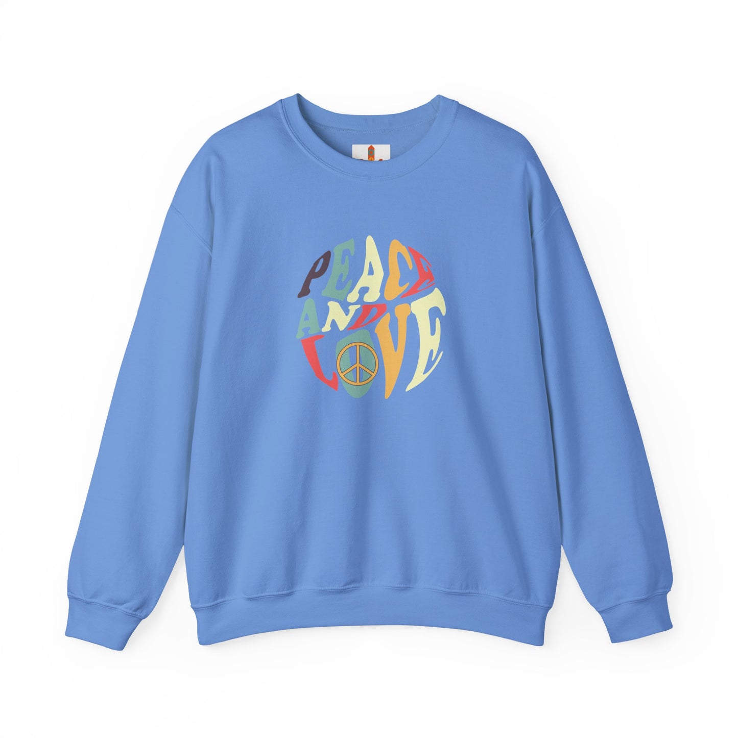 Peace and Love Design Sweatshirt