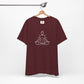 White Chakra Design T-shirt