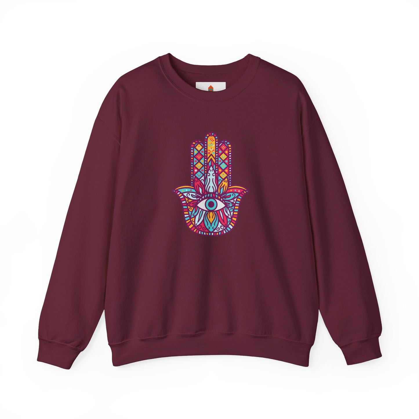 Colorful Fatima Hamsa Hand Sweatshirt