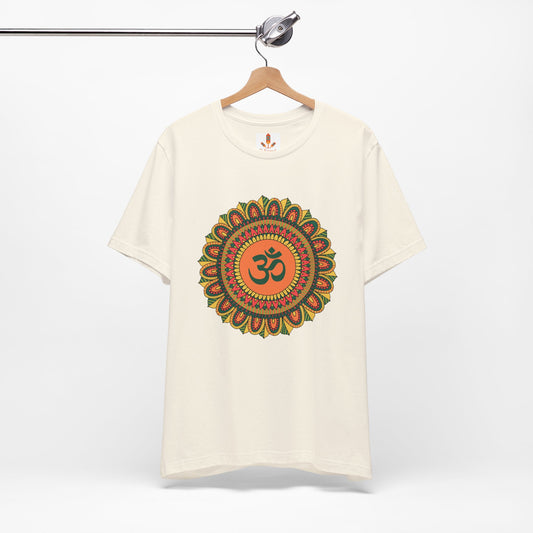 Om Multicolor Mandala T-shirt