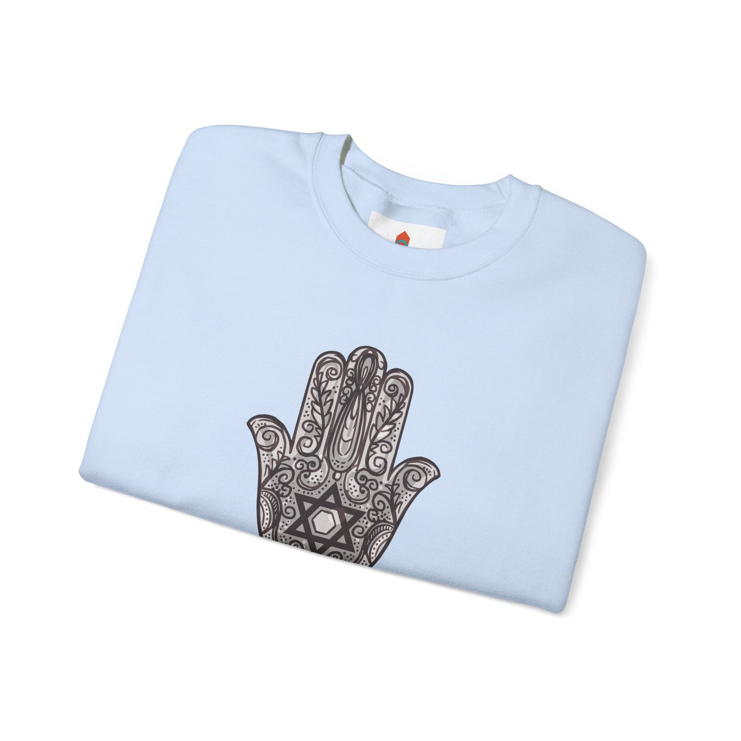 Beautiful Hamsa Hand with Star Sweatshirt