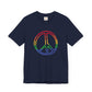Drawing of Rainbow Peace Sign T-shirt