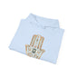 Silver Hamsa Hand Hoodie