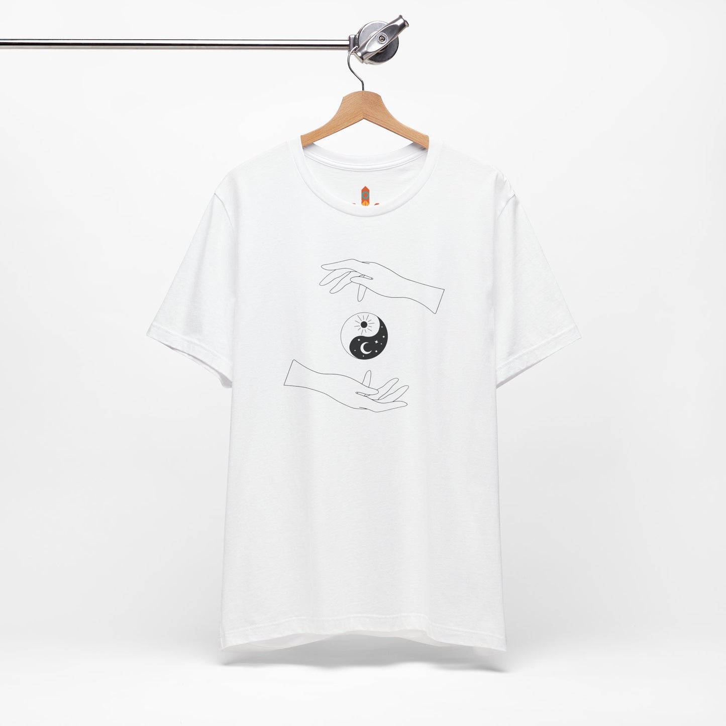 Yin Yang with Two Hands T-shirt